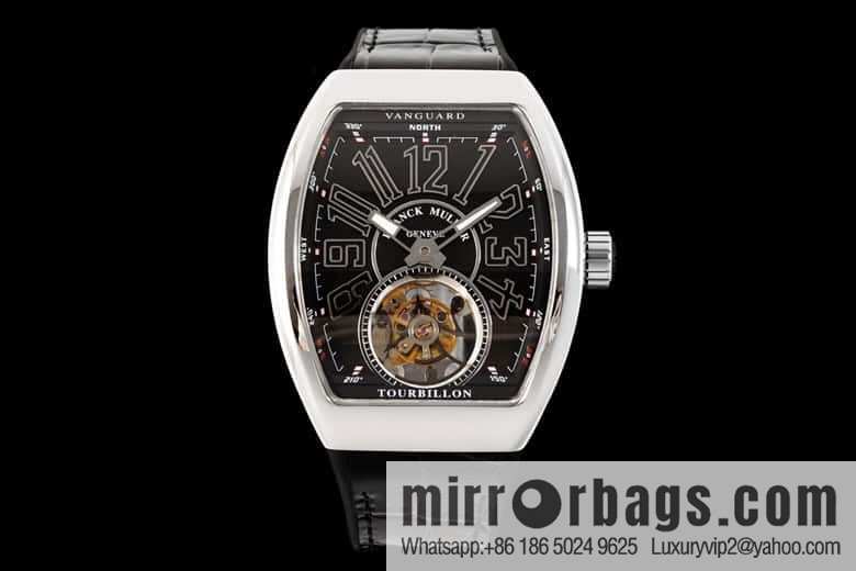 Frank Muller V45 Vanguard Tourbillon Series Original Complex Franck Muller Tourbillon Movement Watch