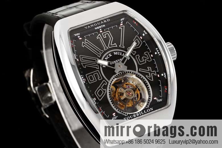 Frank Muller V45 Vanguard Tourbillon Series Original Complex Franck Muller Tourbillon Movement Watch