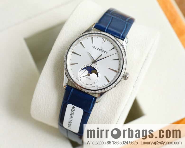 Jaeger-LeCoultre Moon Phase Master Series 1252501 Women's Real Diamond Watch