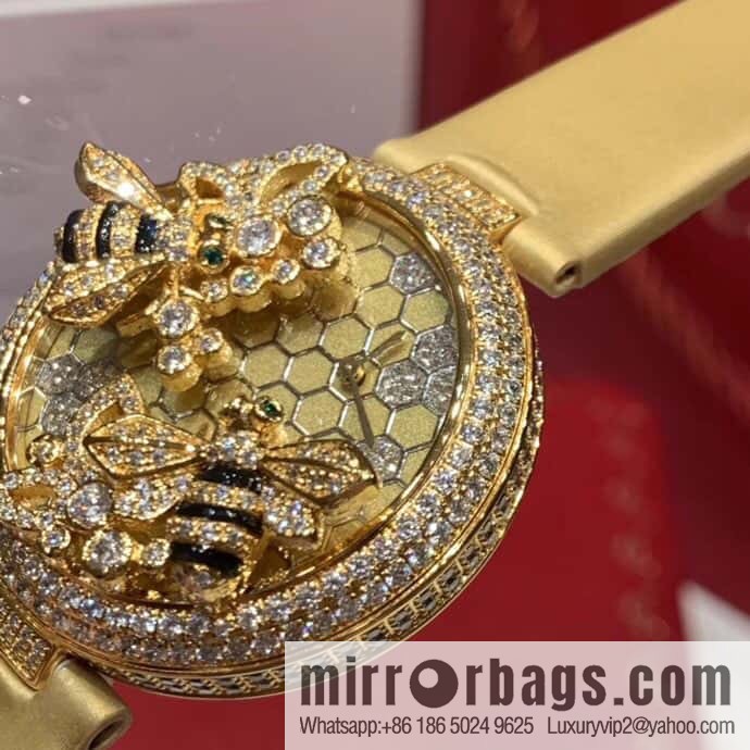 Cartier C White Bee Creative Gemstone Series 40mm Dial