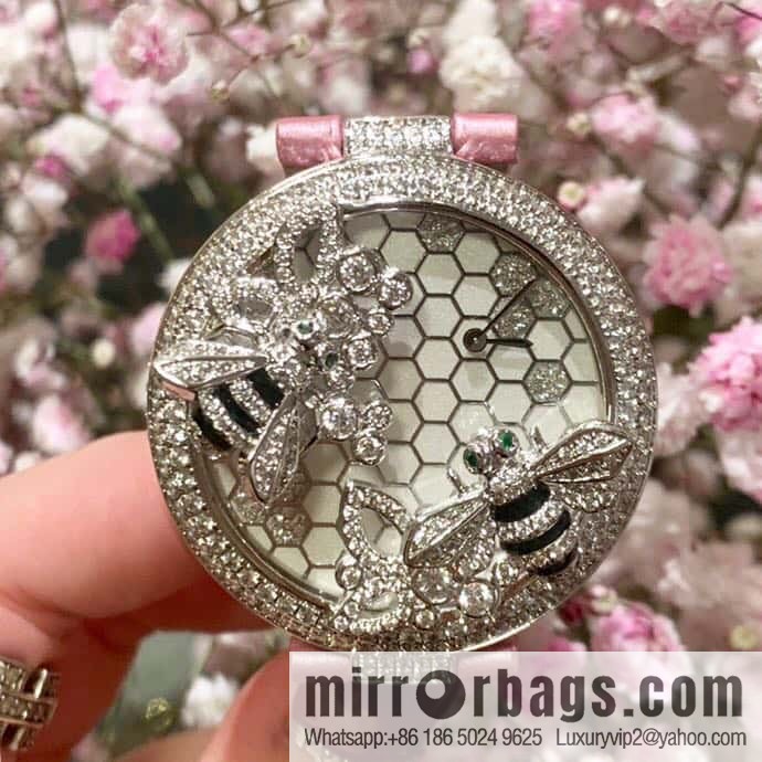 Cartier C White Bee Creative Gemstone Series 40mm Dial
