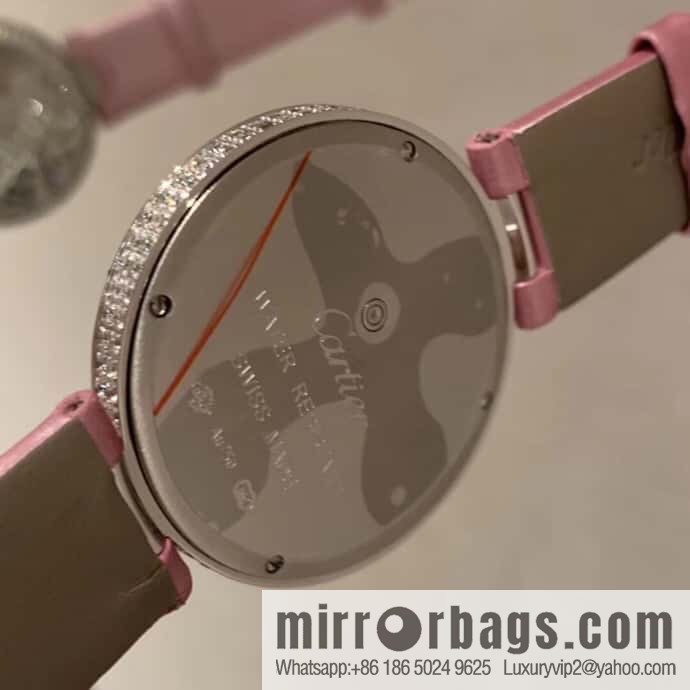 Cartier C White Bee Creative Gemstone Series 40mm Dial