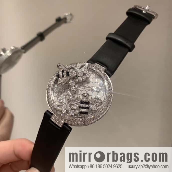 Cartier C White Bee Creative Gemstone Series 40mm Dial