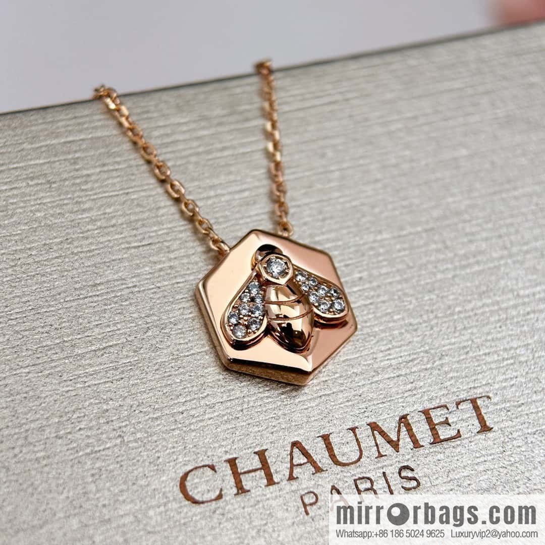 ❗️New ❗️ ☀️ Original A ☀️ Chaumet Paris CHAUMET New Bee Badge Necklace ☀️
