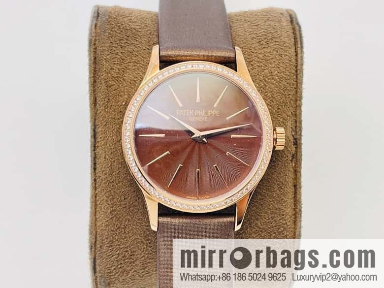 The highest version, Patek. Philippe Classical Women's Watch Series - 4897 watch with customized movement changed to Cal.215 automatic movement