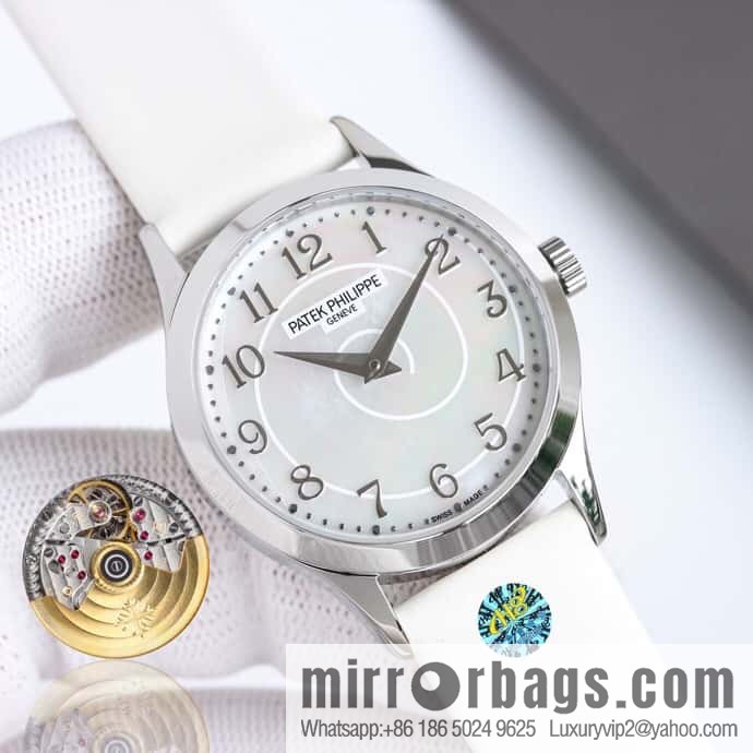[TW Factory] New women's Patek Philippe classical watch series customized version movement changed to Cal.215 automatic movement 4968 watch