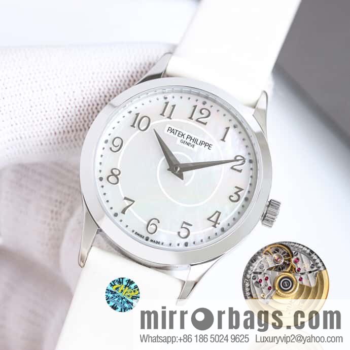 [TW Factory] New women's Patek Philippe classical watch series customized version movement changed to Cal.215 automatic movement 4968 watch