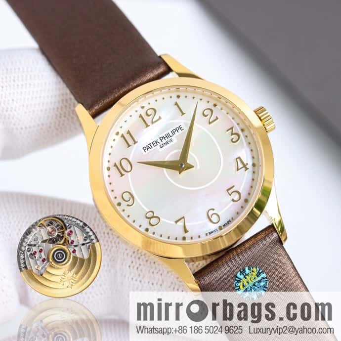 [TW Factory] New women's Patek Philippe classical watch series customized version movement changed to Cal.215 automatic movement 4968 watch