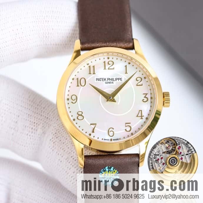 [TW Factory] New women's Patek Philippe classical watch series customized version movement changed to Cal.215 automatic movement 4968 watch