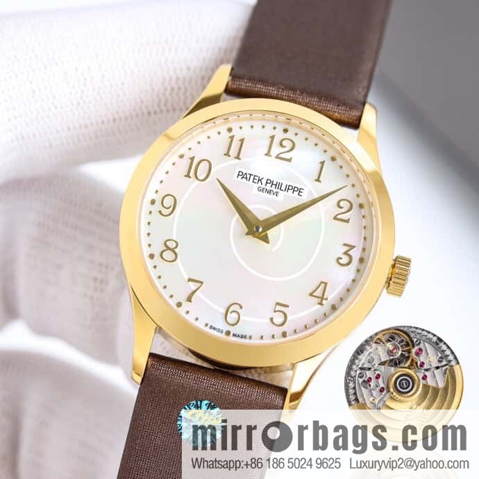 [TW Factory] New women's Patek Philippe classical watch series customized version movement changed to Cal.215 automatic movement 4968 watch