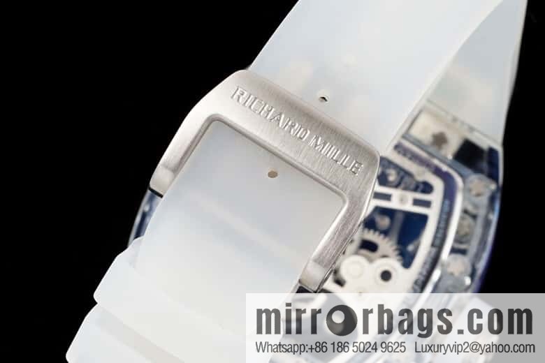 RICHARD MILLE Panda Eats Golden Bamboo, Crystal RM26-01 Tourbillon Watch