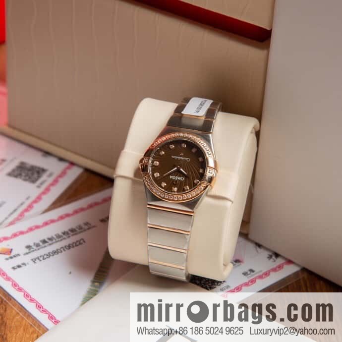 Omega/OMEGA Model 123.15.27.60 Constellation Eternal Classic, Constellation Series Case Strap Glossy