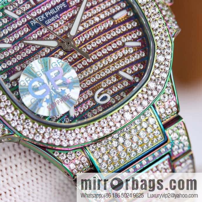 GR spends a lot of money to create a classic timepiece - Patek Philippe 7118 Ladies Nautilus, full of diamonds limited edition 324 S automatic integrated mechanical movement watch