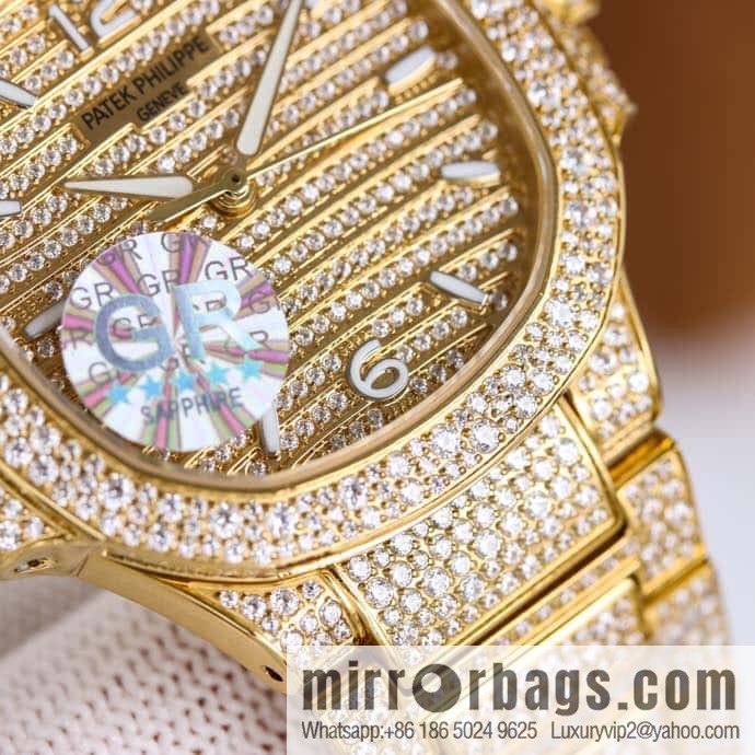 GR spends a lot of money to create a classic timepiece - Patek Philippe 7118 Ladies Nautilus, full of diamonds limited edition 324 S automatic integrated mechanical movement watch