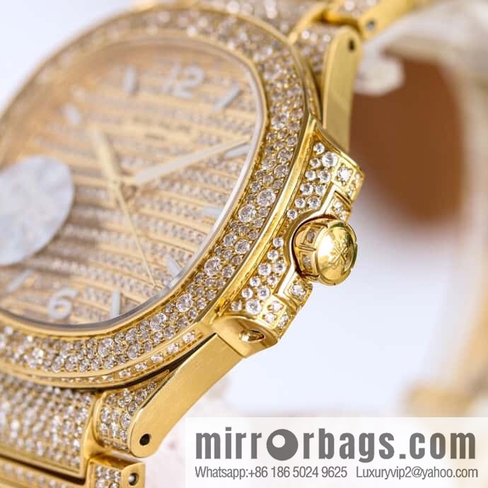 GR spends a lot of money to create a classic timepiece - Patek Philippe 7118 Ladies Nautilus, full of diamonds limited edition 324 S automatic integrated mechanical movement watch