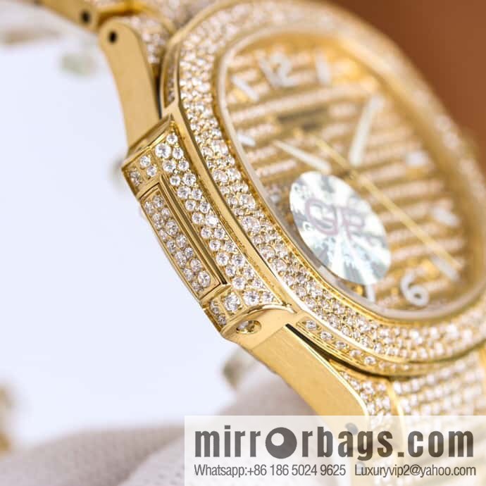 GR spends a lot of money to create a classic timepiece - Patek Philippe 7118 Ladies Nautilus, full of diamonds limited edition 324 S automatic integrated mechanical movement watch