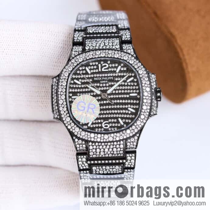 GR spends a lot of money to create a classic timepiece - Patek Philippe 7118 Ladies Nautilus, full of diamonds limited edition 324 S automatic integrated mechanical movement watch
