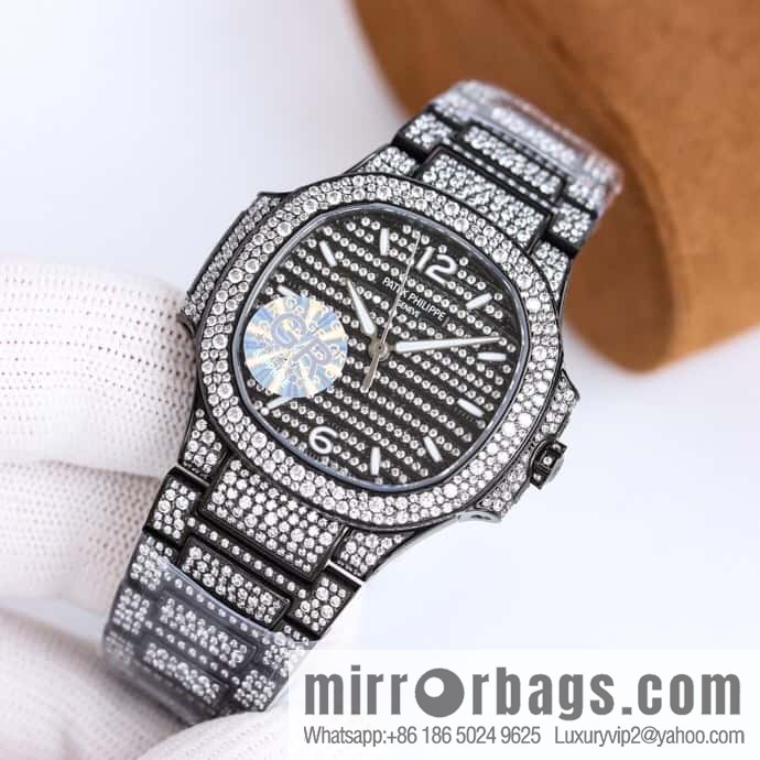 GR spends a lot of money to create a classic timepiece - Patek Philippe 7118 Ladies Nautilus, full of diamonds limited edition 324 S automatic integrated mechanical movement watch