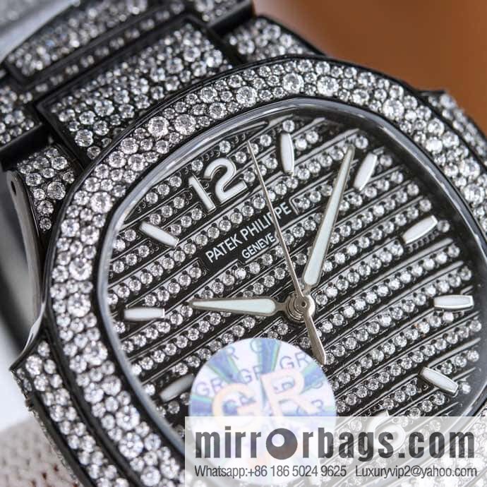 GR spends a lot of money to create a classic timepiece - Patek Philippe 7118 Ladies Nautilus, full of diamonds limited edition 324 S automatic integrated mechanical movement watch