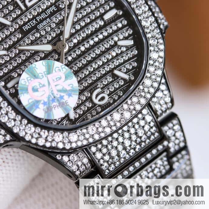 GR spends a lot of money to create a classic timepiece - Patek Philippe 7118 Ladies Nautilus, full of diamonds limited edition 324 S automatic integrated mechanical movement watch