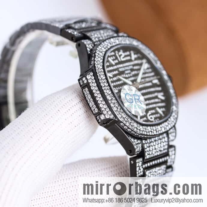 GR spends a lot of money to create a classic timepiece - Patek Philippe 7118 Ladies Nautilus, full of diamonds limited edition 324 S automatic integrated mechanical movement watch
