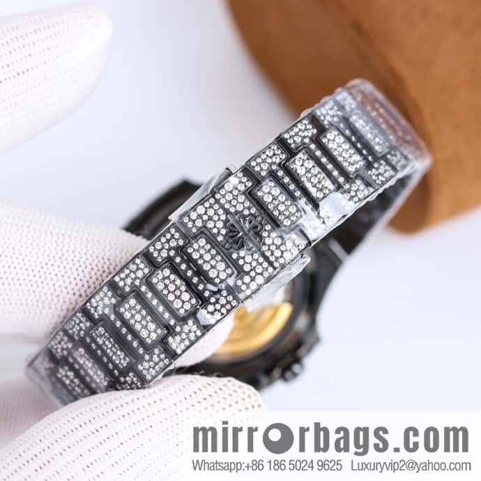 GR spends a lot of money to create a classic timepiece - Patek Philippe 7118 Ladies Nautilus, full of diamonds limited edition 324 S automatic integrated mechanical movement watch