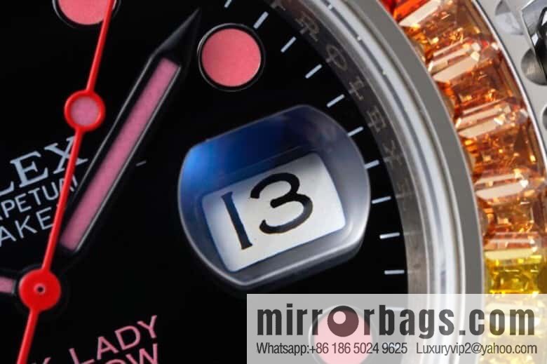 Rolex 3135 Single Calendar Movement Rainbow Circle Submariner