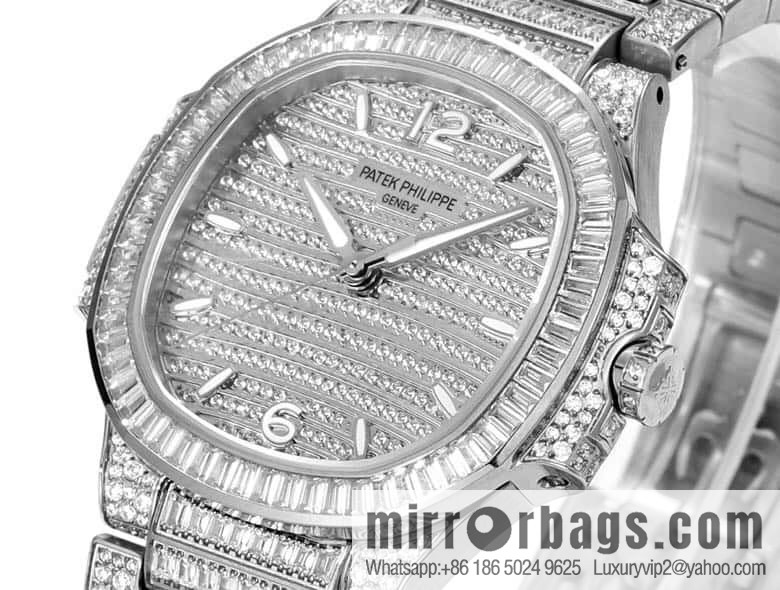 Patek Philippe 7021 Ladies Nautilus 9015 changed to 324 S automatic integrated winding mechanical movement Nautilus 7021 gypsy