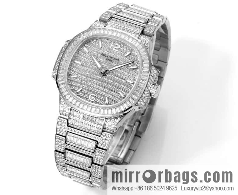 Patek Philippe 7021 Ladies Nautilus 9015 changed to 324 S automatic integrated winding mechanical movement Nautilus 7021 gypsy