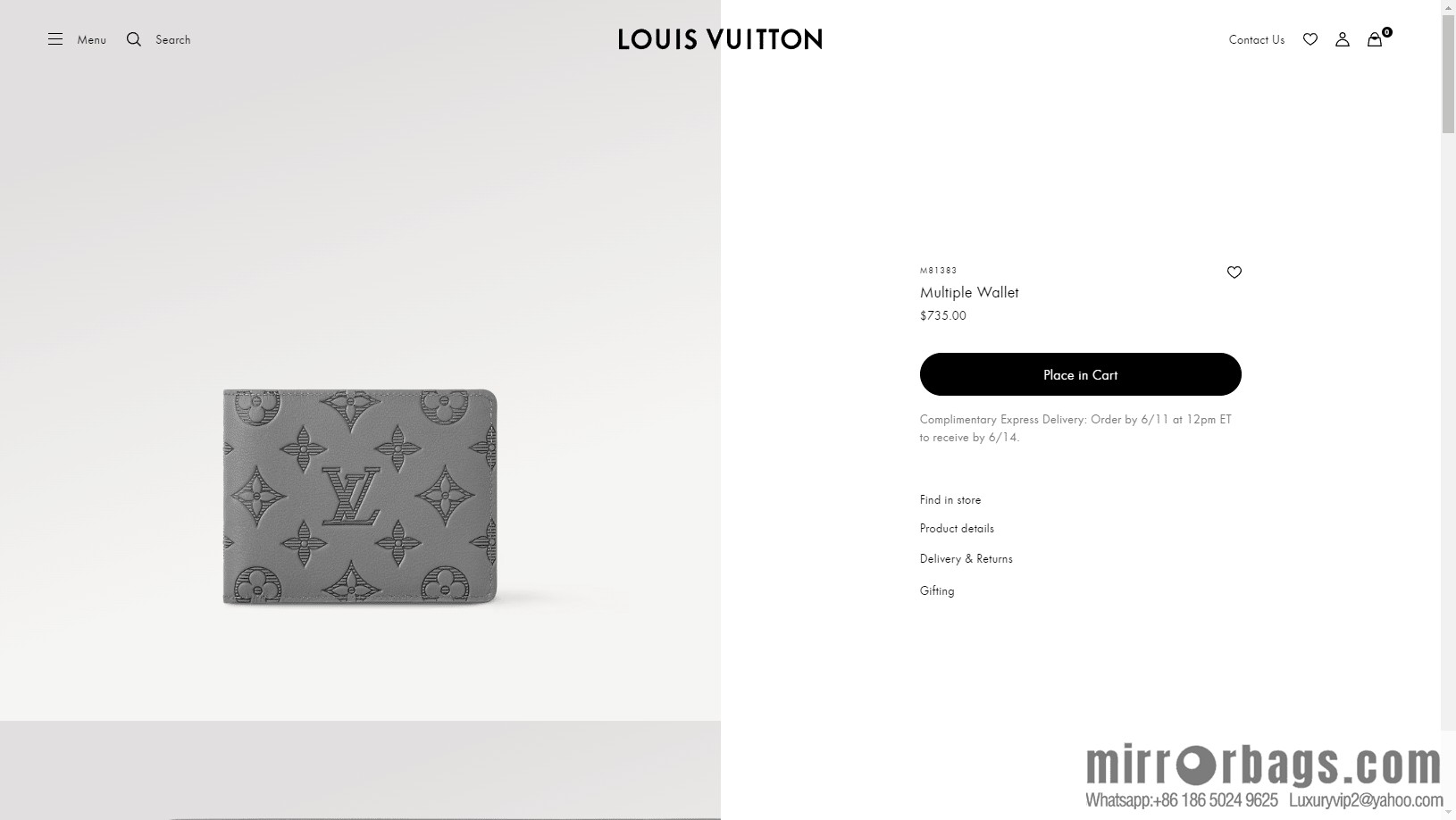 LV M81383 [Official chip version]