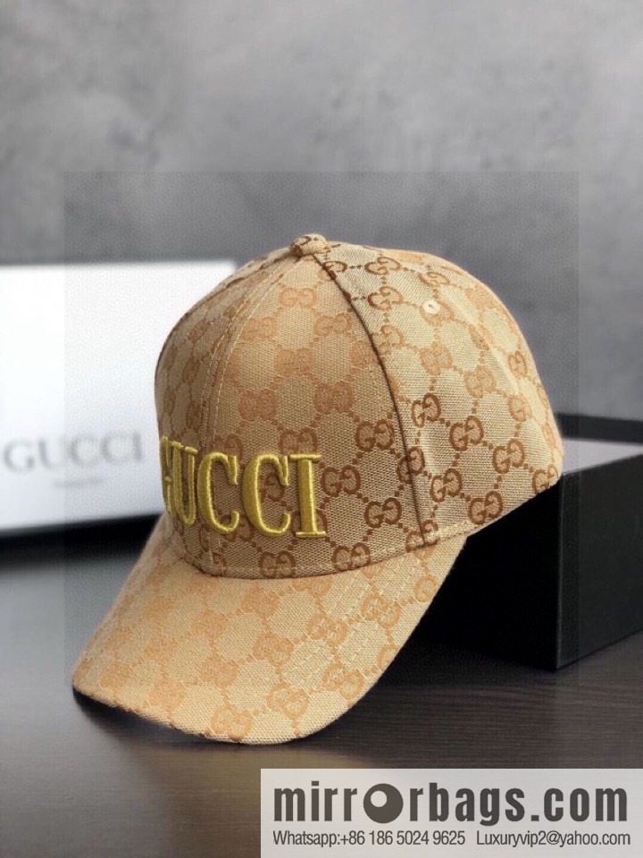 GUCCI Gucci simple atmosphere embroidered baseball cap
