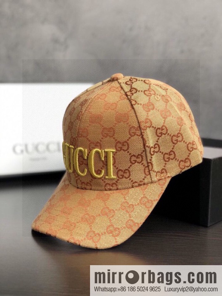 GUCCI Gucci simple atmosphere embroidered baseball cap