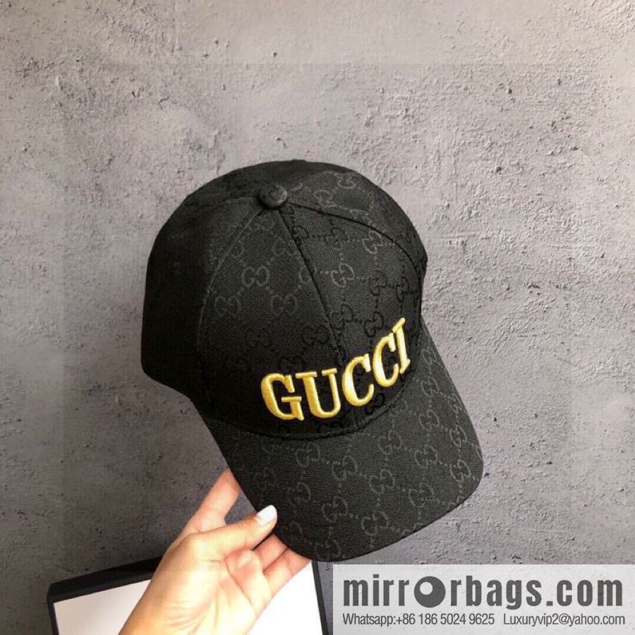 GUCCI Gucci simple atmosphere embroidered baseball cap