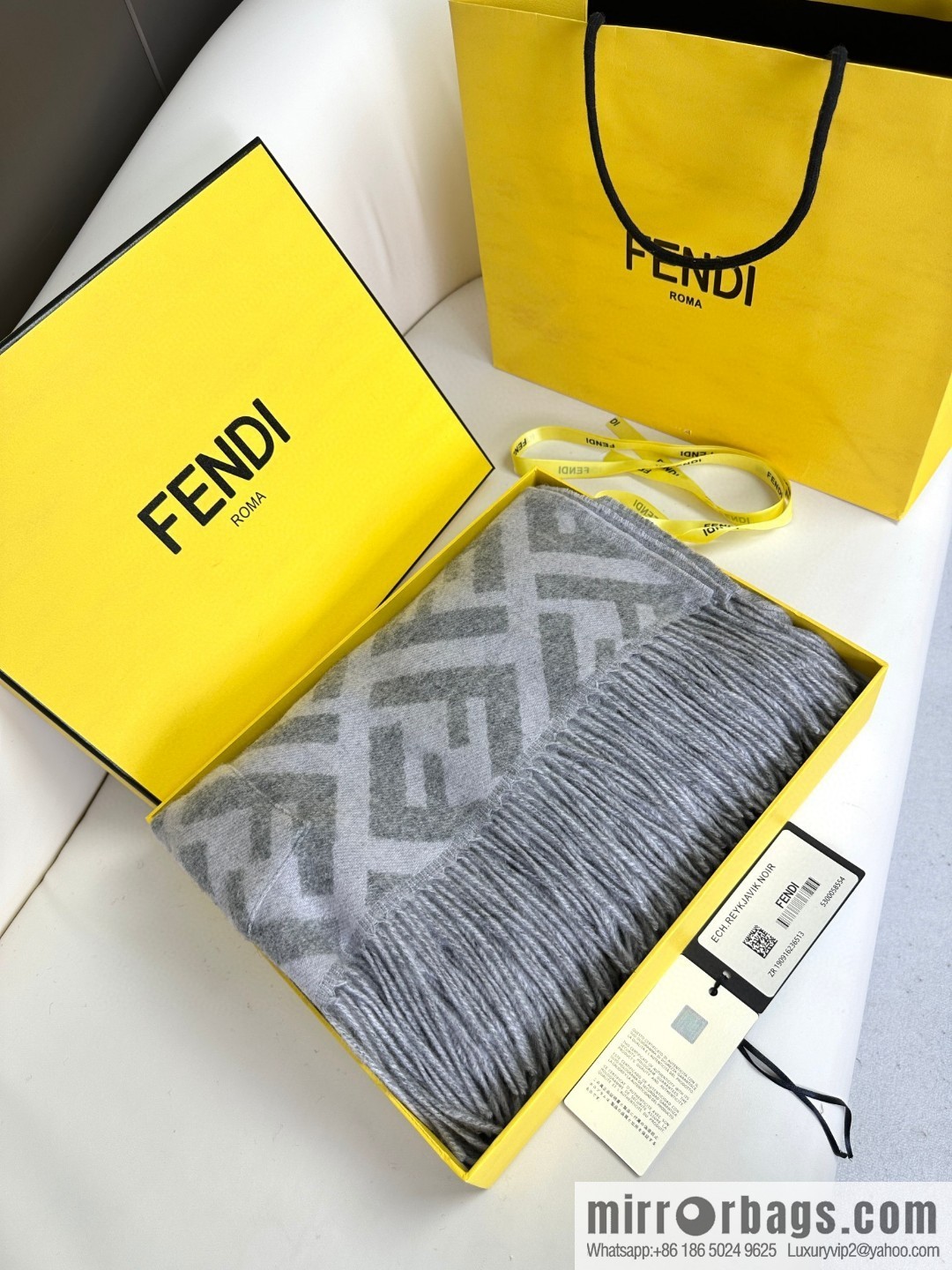Fendi limited edition hooded cape shawl