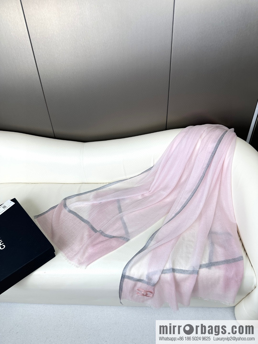 CHANEL 2023 latest color cashmere long towel