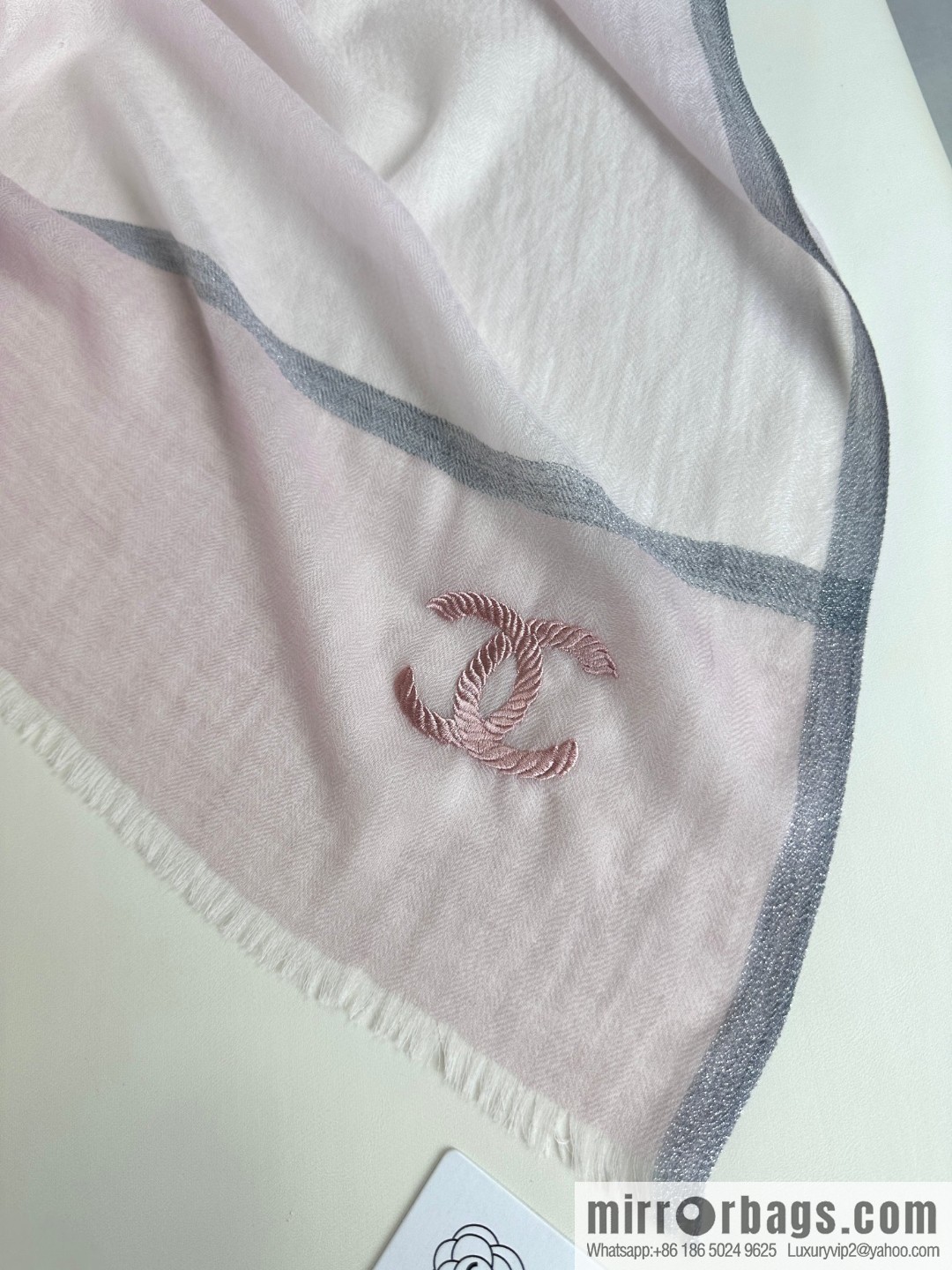 CHANEL 2023 latest color cashmere long towel