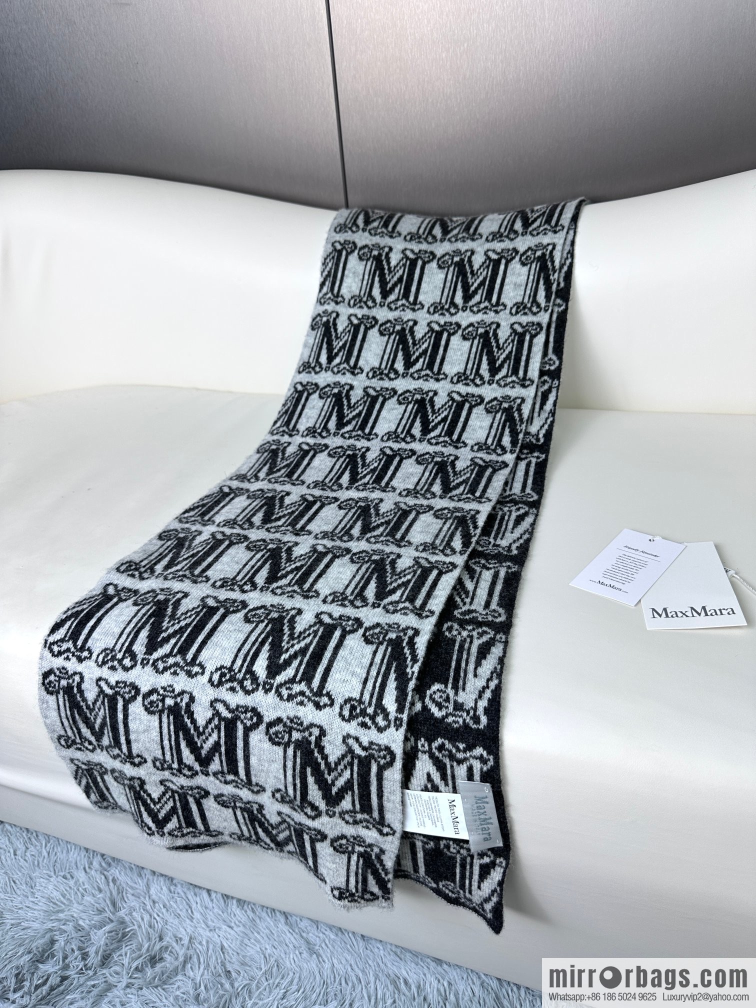 Max Mara Home GZ Latest M Knitted Cashmere Towel