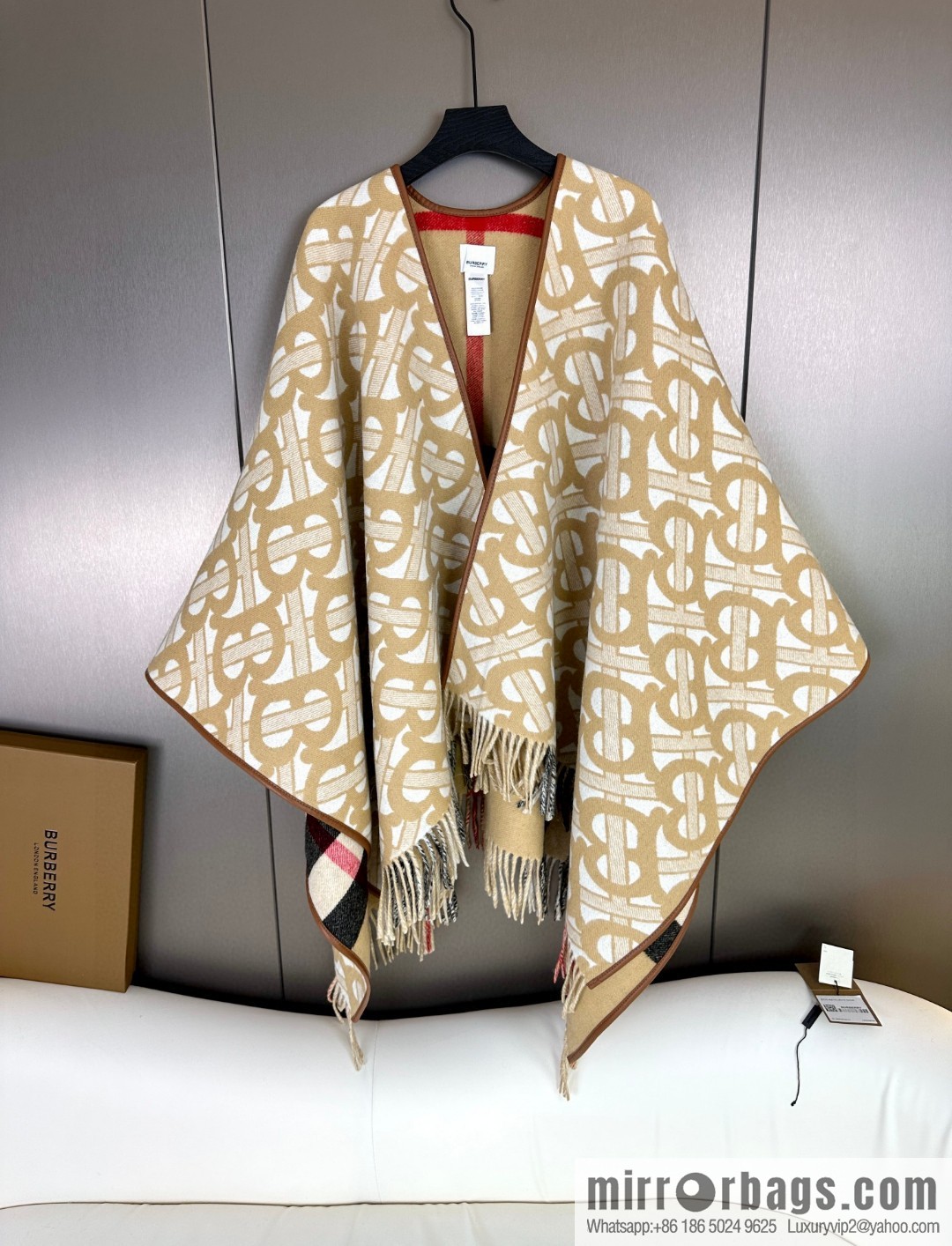 Burberry, cape coat