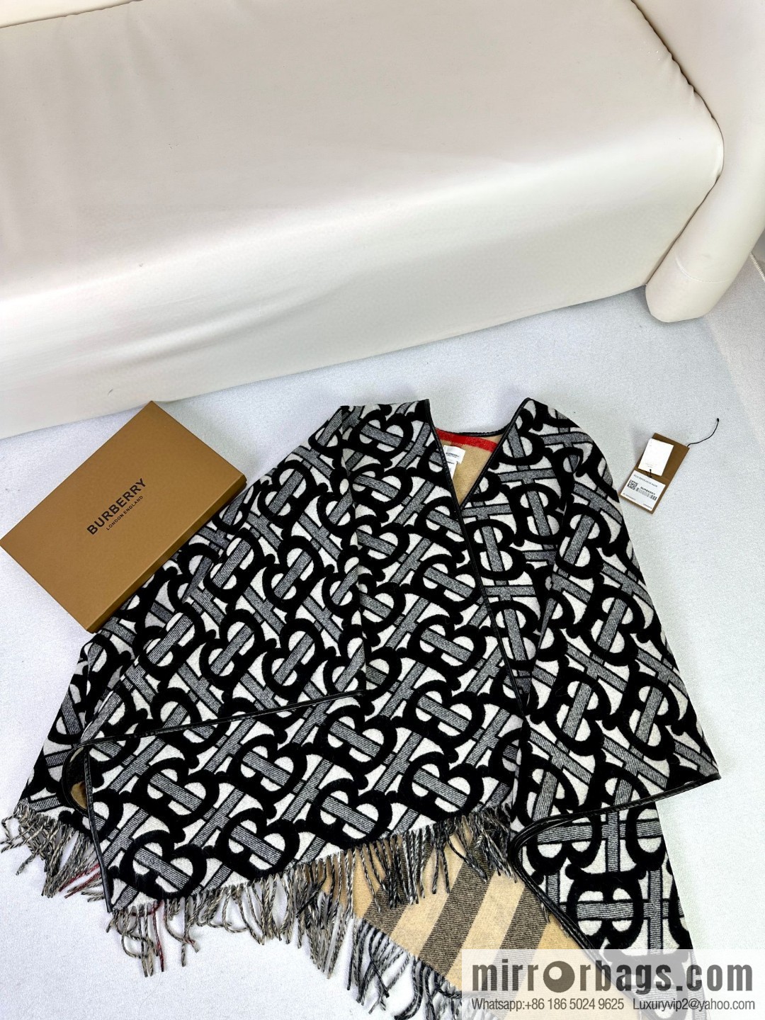 Burberry, cape coat