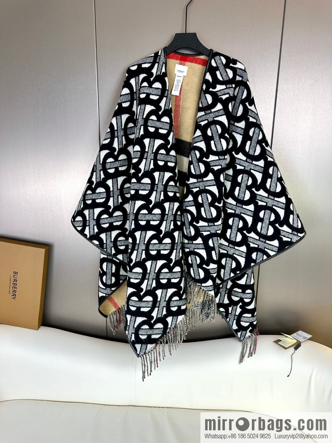 Burberry, cape coat