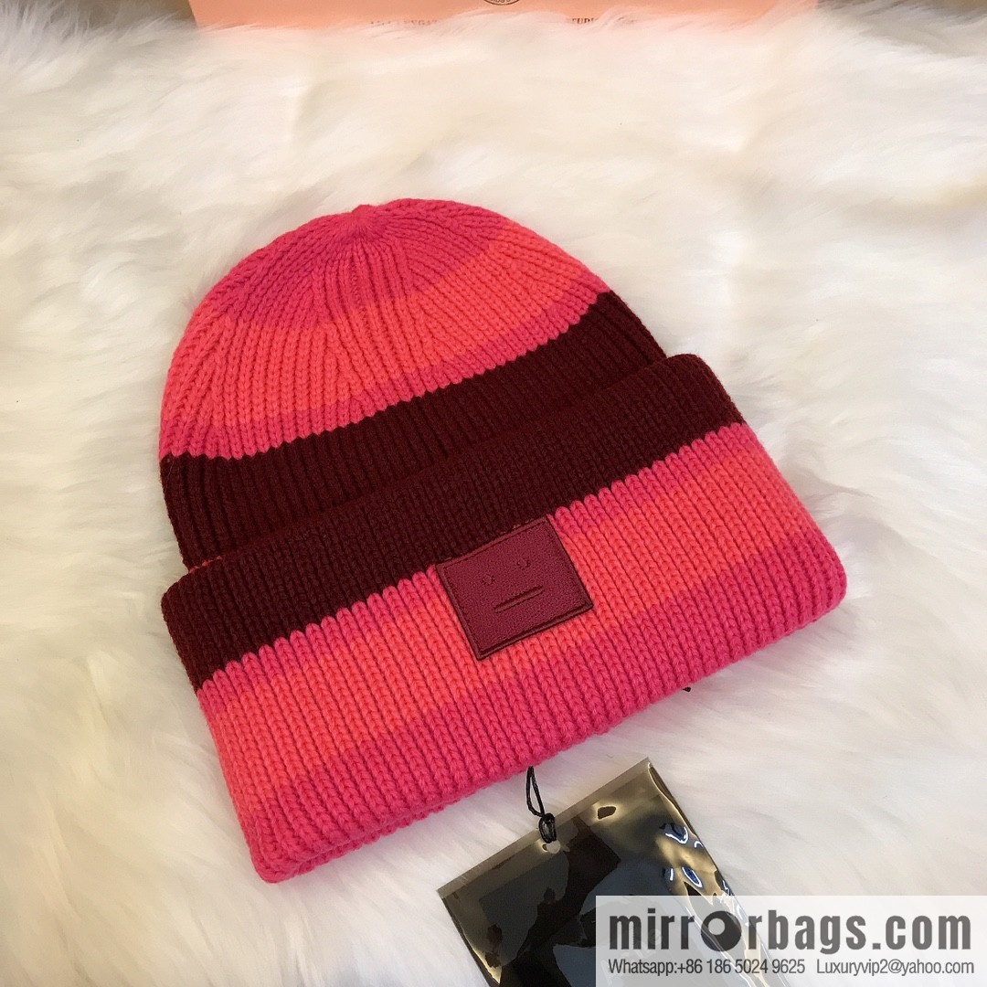 Acne Smiley Unisex Official Wool Cap