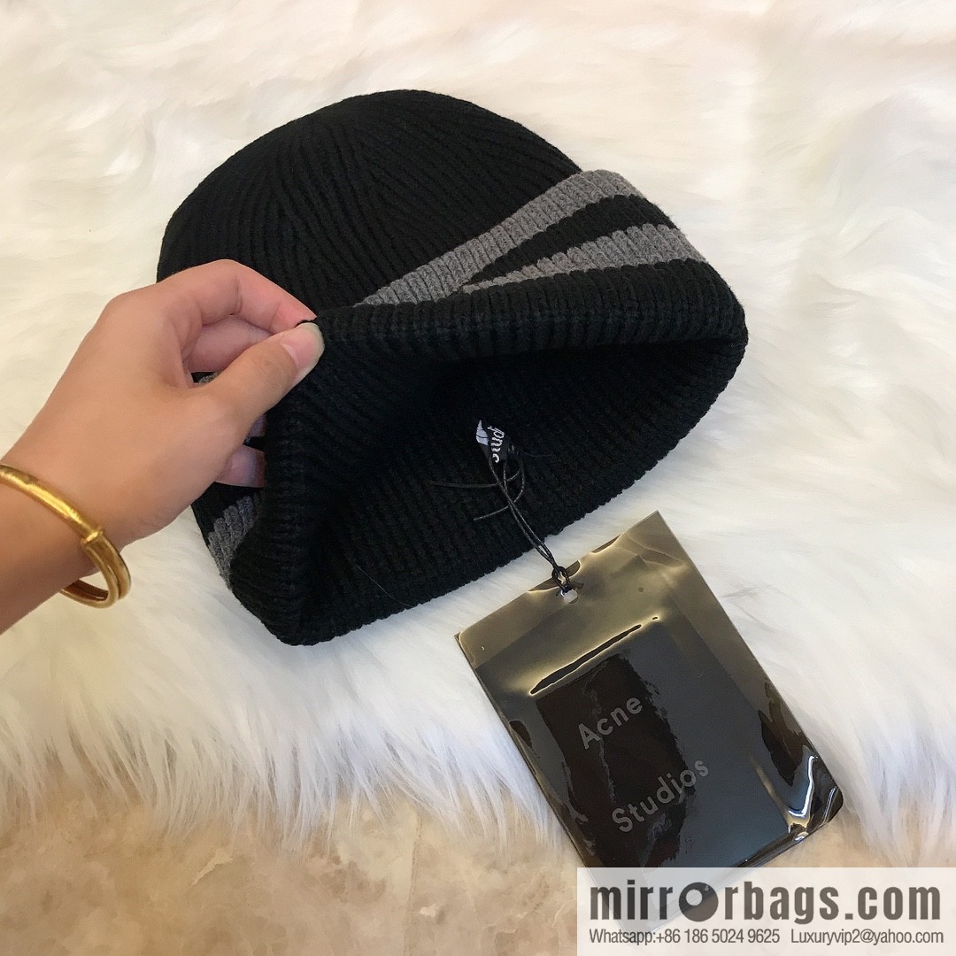 Acne Smiley Unisex Official Wool Cap