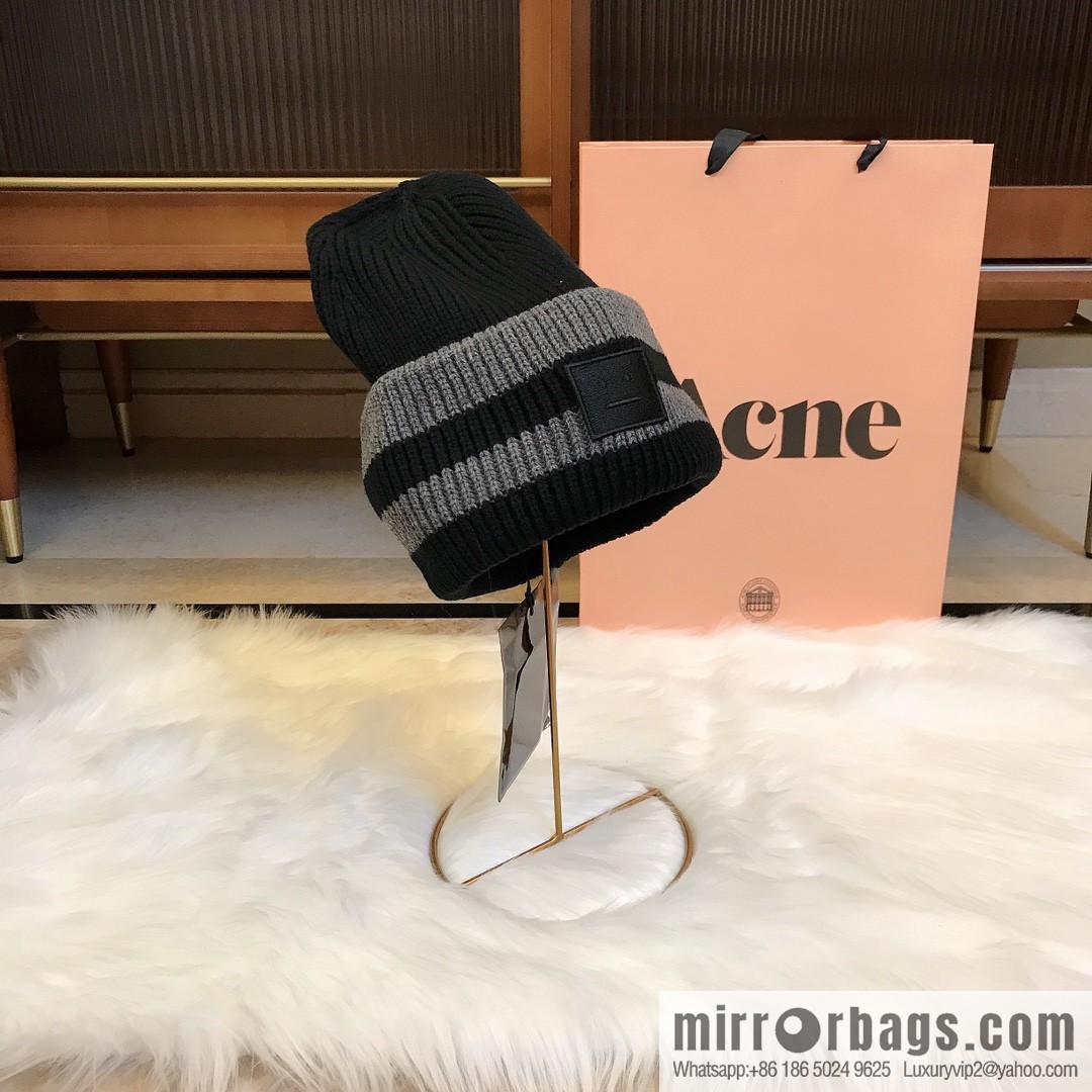 Acne Smiley Unisex Official Wool Cap