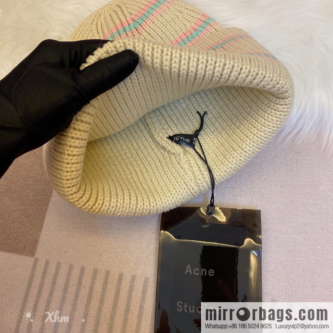 Acne Smiley Unisex Official Wool Cap