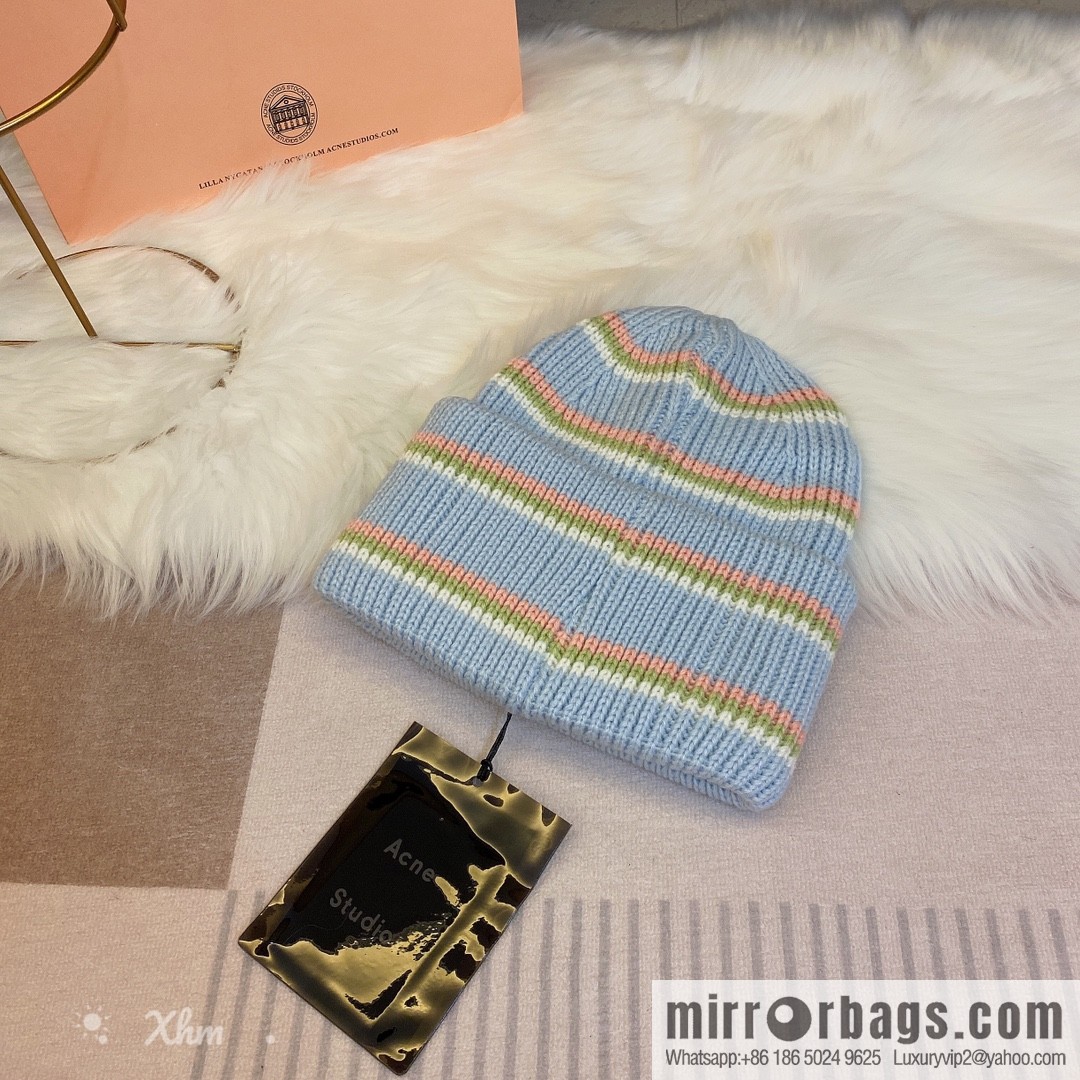 Acne Smiley Unisex Official Wool Cap