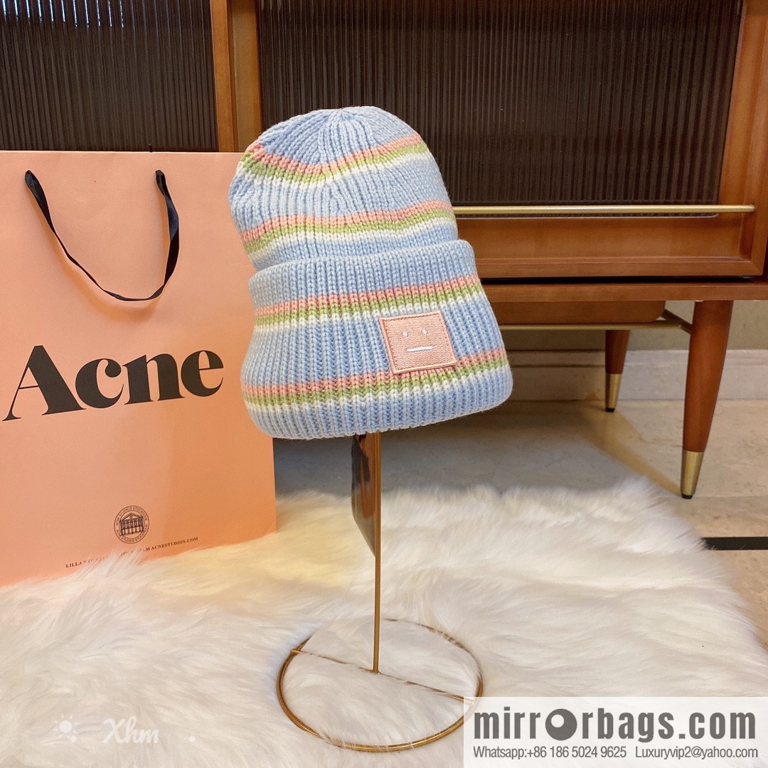 Acne Smiley Unisex Official Wool Cap