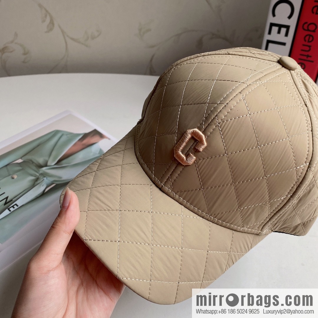 CELINE checked baseball cap