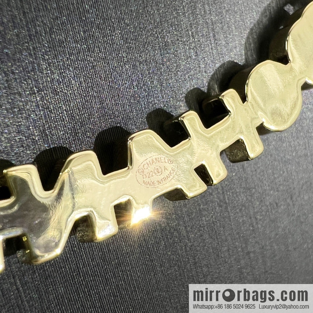 New ☑️ Chanel double c letter waist chain belt