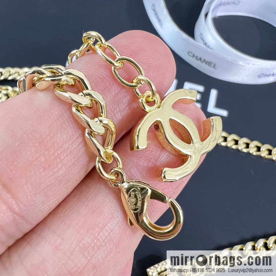 New ☑️ Chanel double c letter waist chain belt