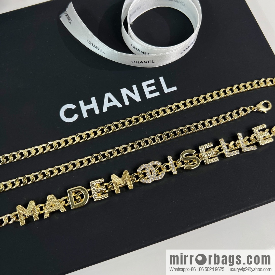New ☑️ Chanel double c letter waist chain belt